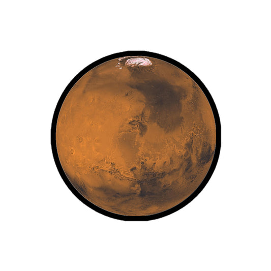 Mars Sticker