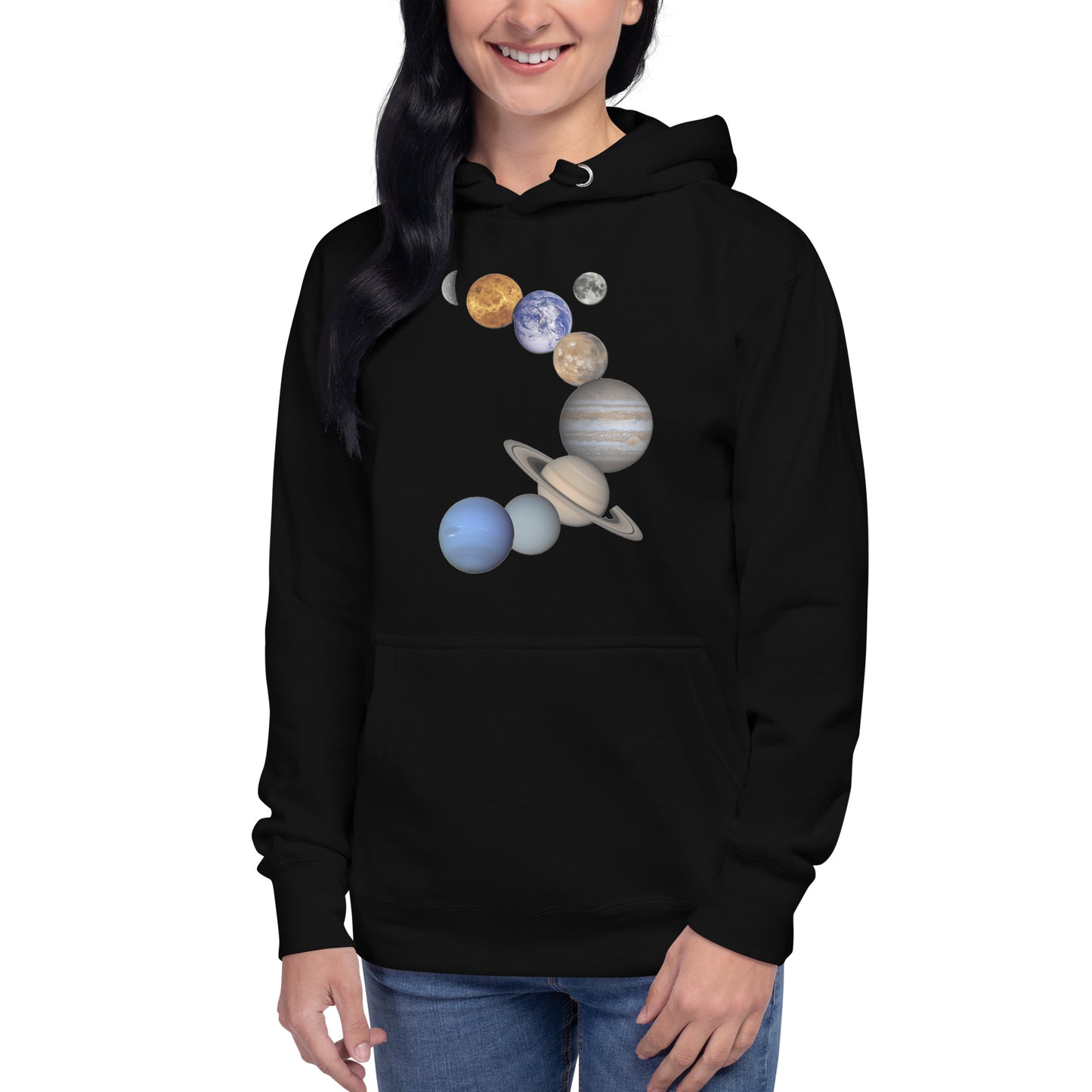 Solar System Family Portrait Hoodie